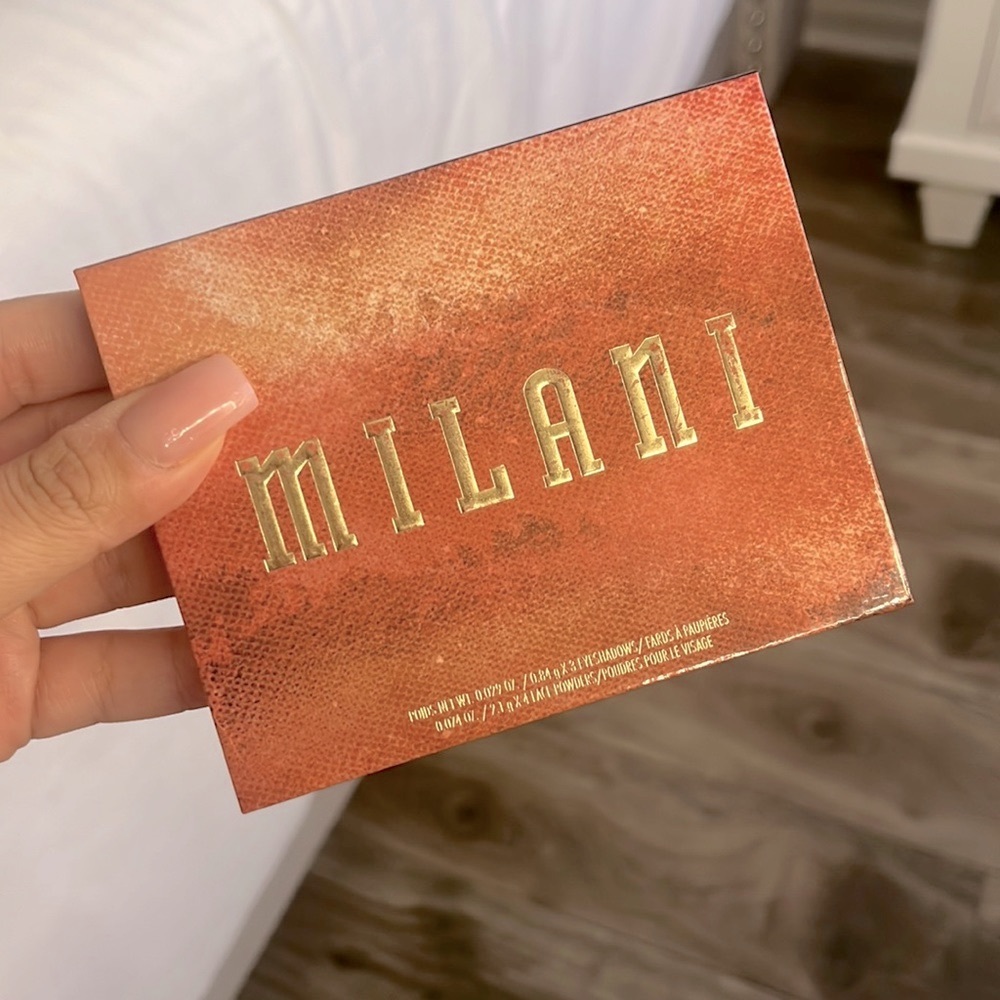 Milani face eye palette